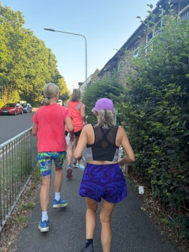 Street running